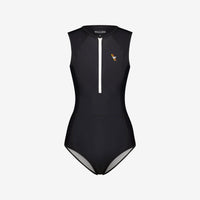 One Piece Swimsuit Full Coverage - Black 2025